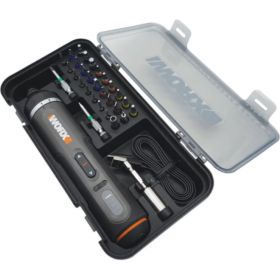 Аккумуляторная отвертка WORX 4В, 5Нм, 1,5Ач, набор оснастки WX242 (артикул 28801034) – фото 2