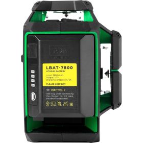 Лазерный уровень ADA LaserTANK 3-360 green basic edition А00633 (артикул 27096530) – фото 13
