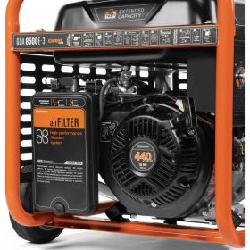 Бензиновый генератор с возможностью подключения ATS Daewoo GDA 8500E-3 (артикул 15626886) – фото 7