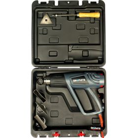 Термофен GRAPHITE 2000 Вт, темпер. I: 25C, II: 80-600C, III: 80-600C, кейс 59G524 (артикул 15702800) – фото 6