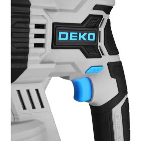 Аккумуляторный перфоратор DEKO DKCH20FU-Li, 20В, 1x5.0Ач 063-4418 (артикул 27875948) – фото 3