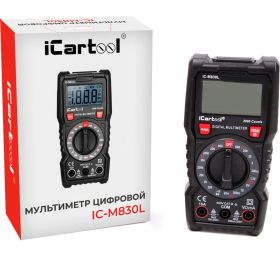 Цифровой мультиметр iCartool IC-M830L (артикул 16313277) – фото 4