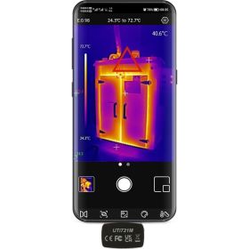 Портативный тепловизор для смартфона UNI-T UTi721M -20/+550c ИК-разрешение 256x192 пикселей, ПО Android 00-00011984 (артикул 26649734) – фото 5