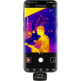 Портативный тепловизор для смартфона UNI-T UTi721M -20/+550c ИК-разрешение 256x192 пикселей, ПО Android 00-00011984 (артикул 26649734) – фото 4