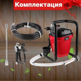 Электрический безвоздушный краскораспылитель WORTEX LS 1065 LS106500025 (артикул 21541318) – фото 5