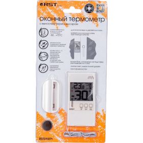 Оконный термометр RST, дом-улица, слоновая кость ivory RST01591 (артикул 16630838) – фото 6