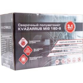 Сварочный полуавтомат KVAZARRUS MIG 180-S 8654 (артикул 22055104) – фото 6