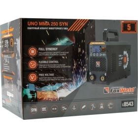 Сварочный аппарат Foxweld UNO MMA 250 SYN 8543 (артикул 21432904) – фото 3