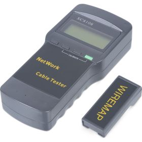 Тестер для витой пары c LCD дисплеем Cabeus (SC8108) CT-LCD-RJ45 (артикул 26148137) – фото 1