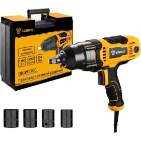 Сетевой ударный гайковерт DEKO DKIW1100, 1100 Вт, 550 Нм 063-3004 (артикул 23916453) – фото 1