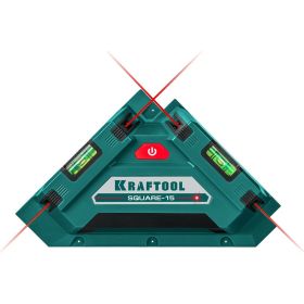 Лазерный угольник для кафеля KRAFTOOL Square-15 34705 (артикул 16786231) – фото 1