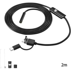 Водонепроницаемый эндоскоп DEKO WEC-22м, Micro USB, USB, Type-C 065-0154 (артикул 23115597) – фото 6