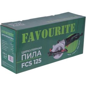 Циркулярная пила FAVOURITE 1100вт, 125мм FCS 125 (артикул 23952855) – фото 2