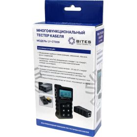 Тестер кабеля 5Bites UTP, STP, TEL, POE, TDR, LCD, FLASH LY-CT009 (артикул 25155939) – фото 2