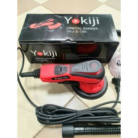 Ручная шлифовальная машинка YOKIJI 220V/50Hz без мешка для пыли YKJ-2-150-50 (артикул 23688639) – фото 2
