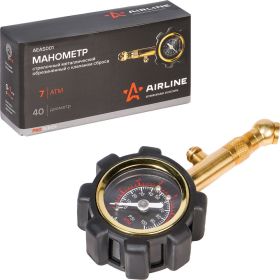 Стрелочный манометр Airline PRO 7АТМ, 40 мм, с клапаном сброса AEAS001 (артикул 22820967) – фото 3