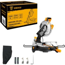 Торцовочная пила DEKO DKMS2000-255 Laser 063-4315 (артикул 22128273) – фото 6