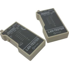 Сетевой тестер кабеля для тестирования кабеля 5bites UTP/FTP/STP RJ45 BNC TEL RJ11/12 LY-CT013 (артикул 18302863) – фото 1