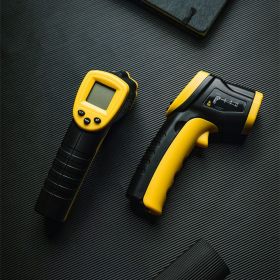 Инфракрасный термометр DELI dl333380 диапазон измерения -30С до 380°C, LCD дисплей, отклик 0.5с 102968 (артикул 24663615) – фото 13