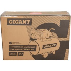 Поршневой масляный компрессор Gigant 2.2 кВт, 100 л V2200/100 (артикул 26836826) – фото 16