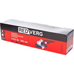 Угловая шлифовальная машина REDVERG RD-AG170-180S 6614321 (артикул 15984824) – фото 6