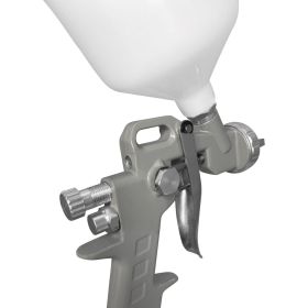 Краскораспылитель с пластмассовым бачком vertextools 0019-01 (артикул 25616775) – фото 2