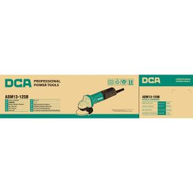 Угловая шлифовальная машина DCA ASM13-125B (артикул 25917659) – фото 5