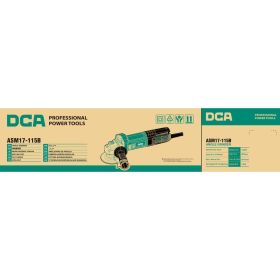 Угловая шлифовальная машина DCA ASM17-115B (артикул 25917665) – фото 5
