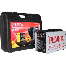 Инверторный сварочный аппарат в кейсе Ресанта САИ 250 65/23 (артикул 15083262) – фото 1