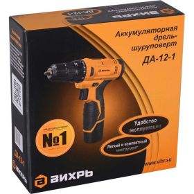 Аккумуляторная дрель-шуруповерт Вихрь ДА-12-1 72/14/11 (артикул 15596876) – фото 11