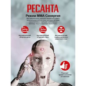 Сварочный инверторный аппарат Ресанта САИ-160Т LUX 65/69 (артикул 16062605) – фото 13