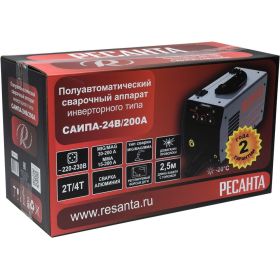 Сварочный полуавтомат Ресанта САИПА-24В/200А MIG/MAG 65/110 (артикул 20999109) – фото 24