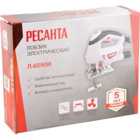 Электрический лобзик Ресанта Л-65/650 75/9/2 (артикул 16061800) – фото 9