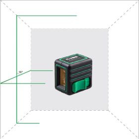 Лазерный уровень ADA Cube MINI Green Basic Edition А00496 (артикул 15857045) – фото 3