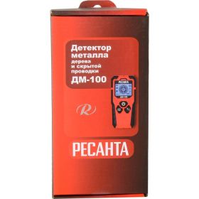 Детектор металла Ресанта ДМ-100 61/10/534 (артикул 25180005) – фото 6