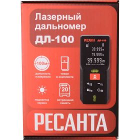 Дальномер Ресанта ДЛ-100 61/10/532 (артикул 26719167) – фото 7