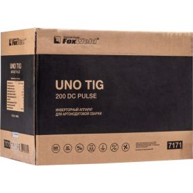 Аппарат аргонодуговой сварки FOXWELD UNO TIG 200 DC PULSE 7171 (артикул 16046709) – фото 14