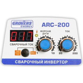 Сварочный аппарат GROVERS ARC-200 ENERGY EV02961 (артикул 25947137) – фото 2