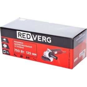 Угловая шлифовальная машина REDVERG RD-AG75-125 6615463 (артикул 15984820) – фото 7