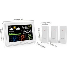 Беспроводная метеостанция BALDR B0359WST4H4PR-WHITE (артикул 23345205) – фото 8