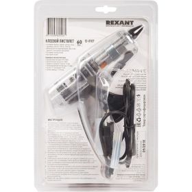 Клеевой пистолет Rexant 60 Вт 12-0107 (артикул 15906999) – фото 9