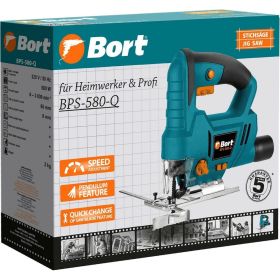 Электрический лобзик BORT BPS-580-Q 93413090 (артикул 21843076) – фото 10