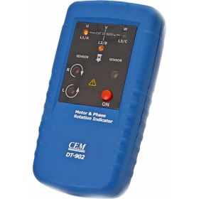 Индикатор порядка обмоток электродвигателя и чередования фаз СЕМ DT-902 480892 (артикул 15508784) – фото 3