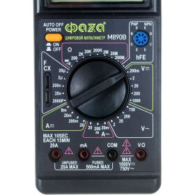 Цифровой мультиметр ФАZА M890B 5008793 (артикул 16091769) – фото 3