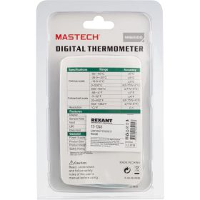 Цифровой термометр MASTECH MS6500 13-1240 (артикул 15906417) – фото 4