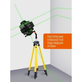 Профессиональный лазерный уровень LT L16-360B + штатив 4.8 м + тренога 1.5 м усиленная + приемник (отражатель) лазерного луча L16-360B/4.8м/1.5м-УС/ОТР (артикул 26123873) – фото 6