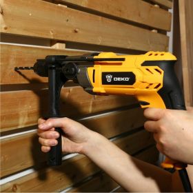 Ударная сетевая дрель DEKO DKID1500W 3638 063-4322 (артикул 21843028) – фото 6