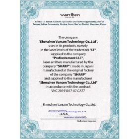 Профессиональный лазерный уровень LT L16-360B + штатив 4.8 м + тренога 1.5 м усиленная + приемник (отражатель) лазерного луча L16-360B/4.8м/1.5м-УС/ОТР (артикул 26123873) – фото 9