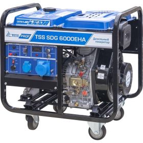 Дизель генератор ТСС SDG 6000EHA 077014 (артикул 15976582) – фото 1