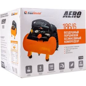 Безмасляный компрессор FOXWELD AERO 186/6 7128 (артикул 16264148) – фото 7